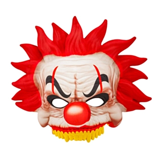 Morderklovn Maske Rød