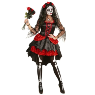 Day Of The Dead Brud Kostyme