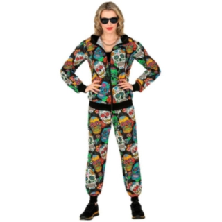 Dia De Los Muertos Treningsdress Kostyme