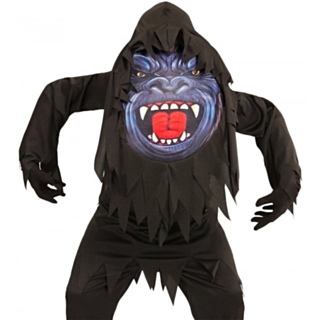 Gorilla Kjempehode Barnekostyme
