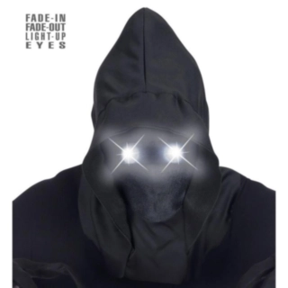 Ansiktsløs LED Maske Hvit