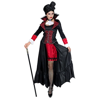 Fru Vampyr Kostyme