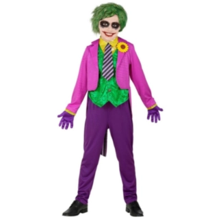 Uhyggelig Joker Barnekostyme