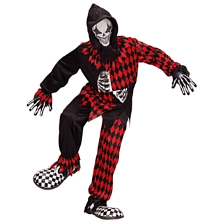 Halloween Joker Barnekostyme
