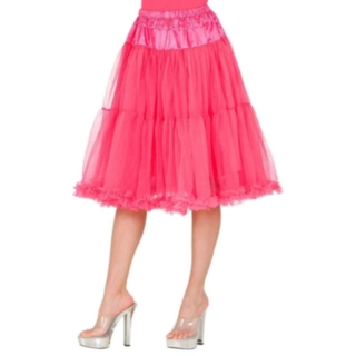 Langt Tyllskjørt Rosa