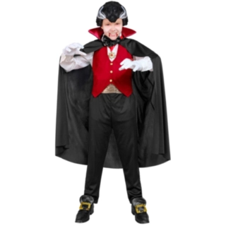 Aristokratisk Vampyr Barnekostyme