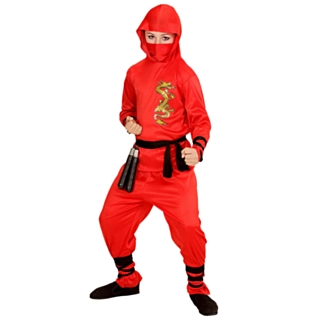 Drage Ninja Barnekostyme