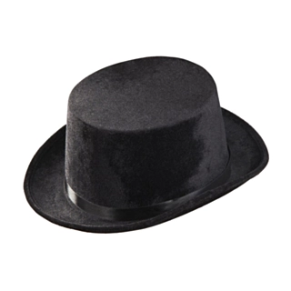 Elegant Flosshatt Svart
