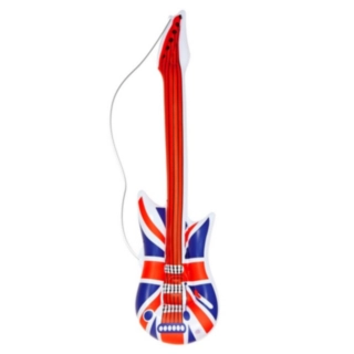 Britisk Flagg Oppblåsbar Gitar