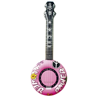 Oppblåsbar Hippie Banjo
