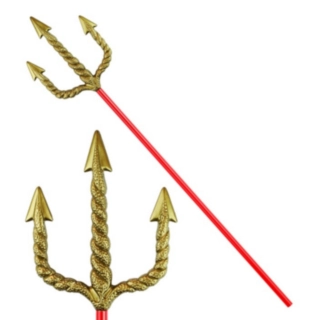Djevel Trefork Gull/Rød