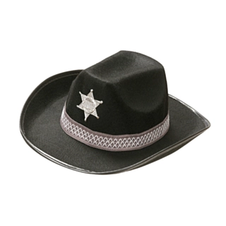 Sheriff Hatt Svart
