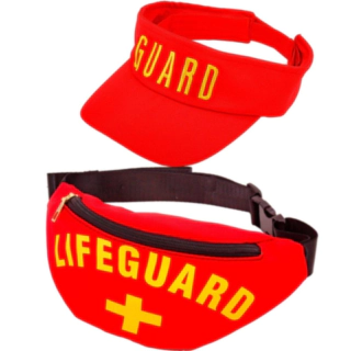 Lifeguard Solskjerm Caps & Rumpetaske