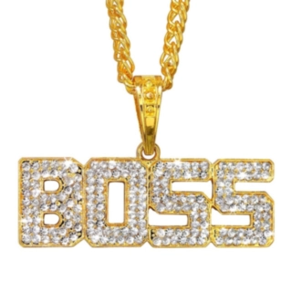 Boss Glitter Halskjede