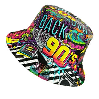 Neon 90-talls Bøttehatt