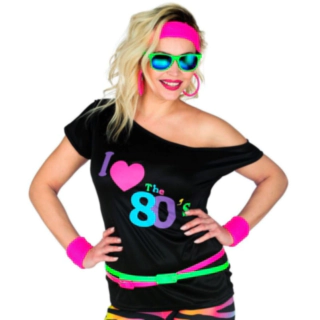 I Love The 80's T-skjorte