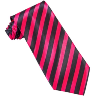 Retro Neon Slips Svart og Rosa