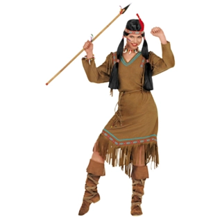 Indianer Kvinne Kostyme