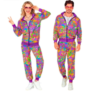 Flower Power Treningsdress Kostyme