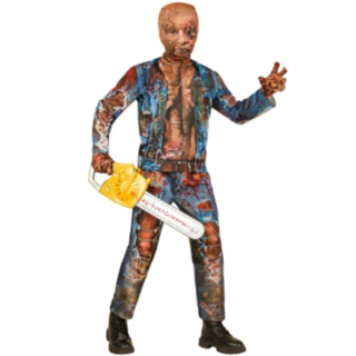 Blodig Zombie Jumpsuit Barnekostyme
