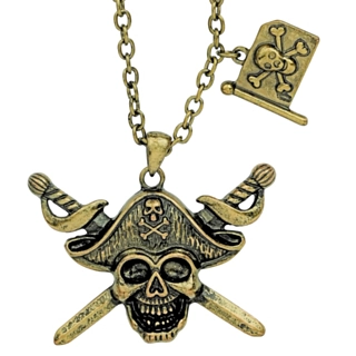 Piratkaptein Halskjede Bronse