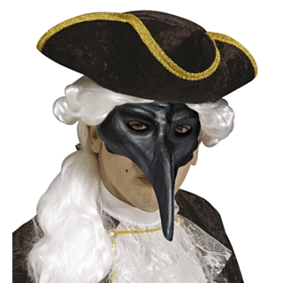 Venetiansk Maske Svart