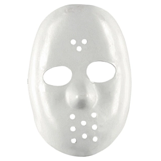 Hockey Maske Hvit