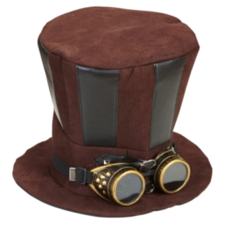 Steampunk Flosshatt