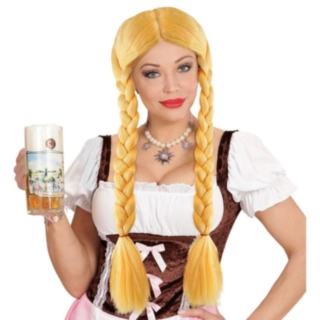 Tyroler Parykk Gyldenblond