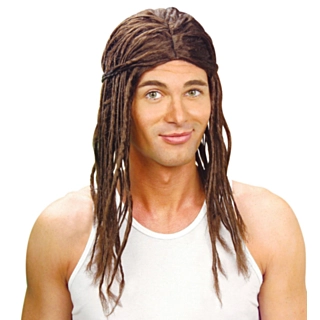 Dreadlocks Brun Parykk