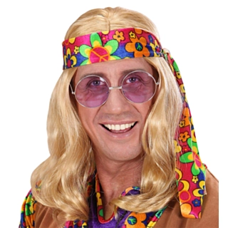 Hippie Dude Parykk Blond
