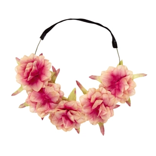 Hårbånd med Blomster