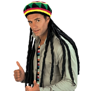 Rasta Parykk Lange Dreadlocks
