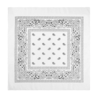 Klassisk Bandana Hvit