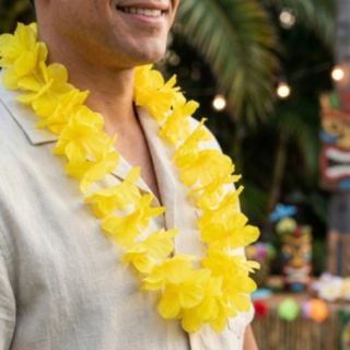 Waikiki Hawaii Halskjede Gul