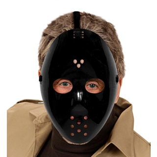 Svart Hockey Maske