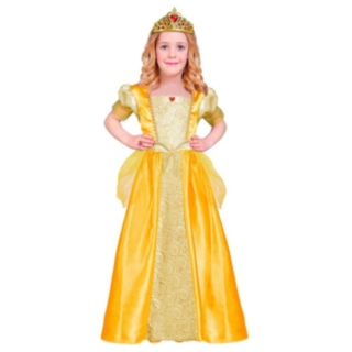Prinsesse Barnekostyme Gul