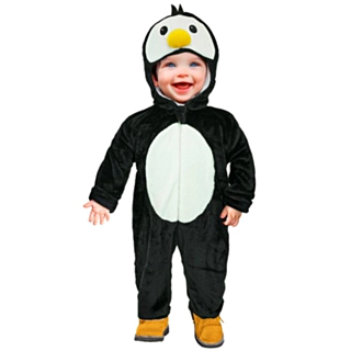 Plysj Pingvin Babykostyme