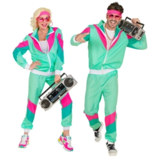 Mintfarget 80-talls Grilldress Kostyme