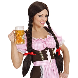 Gretel Parykk Brun
