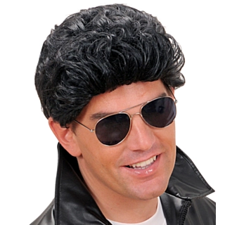 Grease Parykk Svart