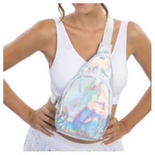 Holografisk Crossbody Veske