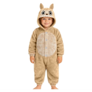 Lulu Monster Barnekostyme Beige