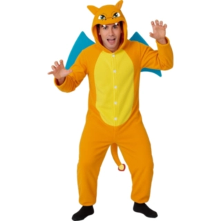 Ilddrage Helldrakt Herre Oransje