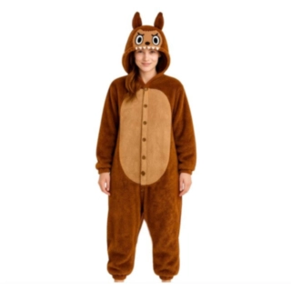 Lulu Monster Kostyme Brun