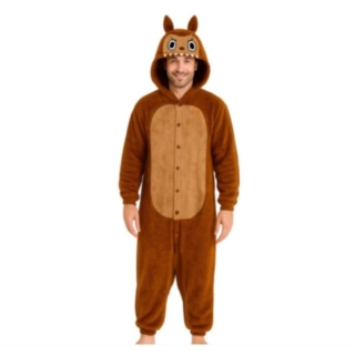 Lulu Monster Kostyme Brun