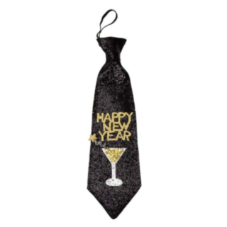 Happy New Year Slips Svart og Gull