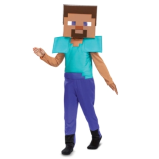 Minecraft® Steve Barnekostyme