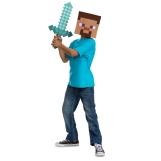 Minecraft® Sverd- og maskesett for barn