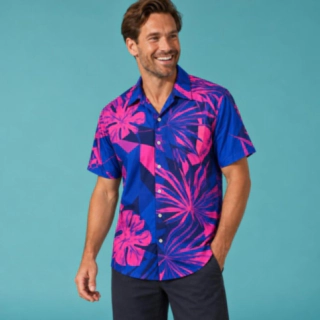 Tropical Miami Hawaiiskjorte